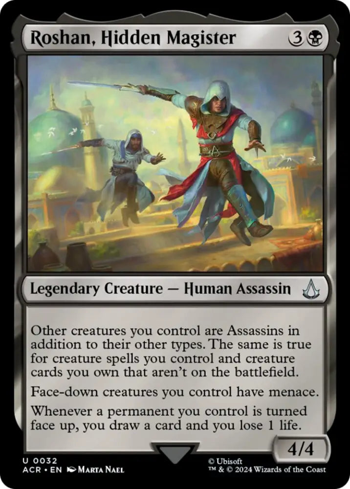 Roshan Hidden Magister [Assassin’s Creed] - MTG Single