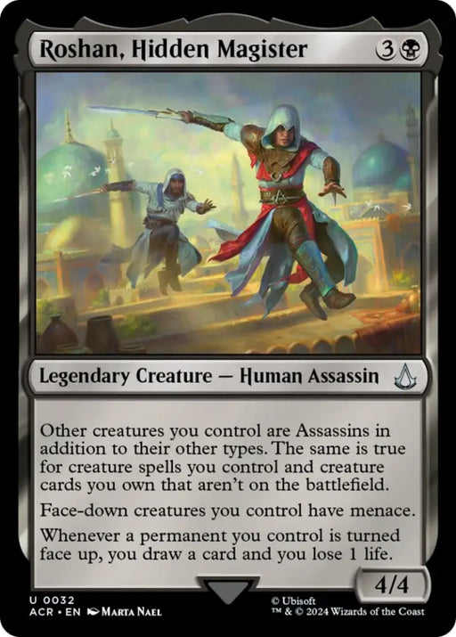 Roshan Hidden Magister [Assassin’s Creed] - MTG Single