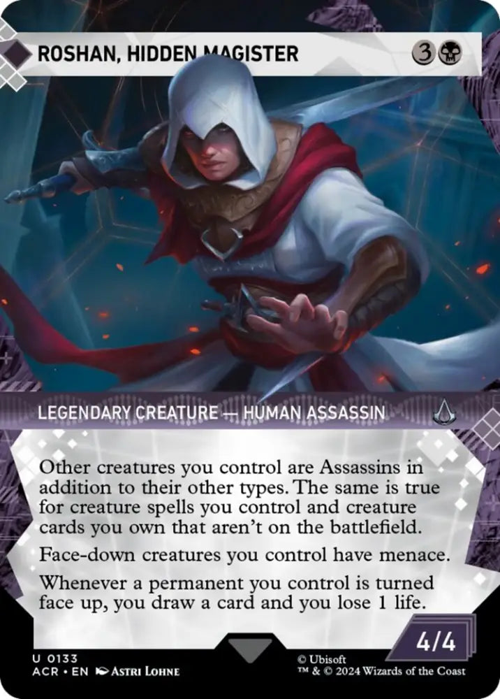Roshan Hidden Magister (Showcase) [Assassin’s Creed] - MTG Single