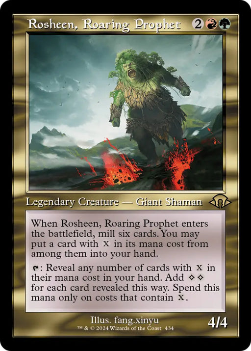 Rosheen Roaring Prophet (Retro) [Modern Horizons 3] - MTG Single