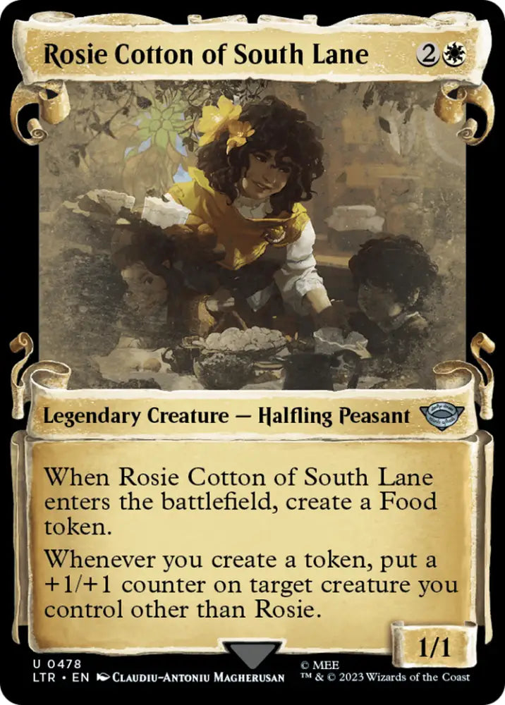 Rosie Cotton of South Lane [The Lord of the Rings: Tales of Middle-Earth Showcase Scrolls] - MTG Single