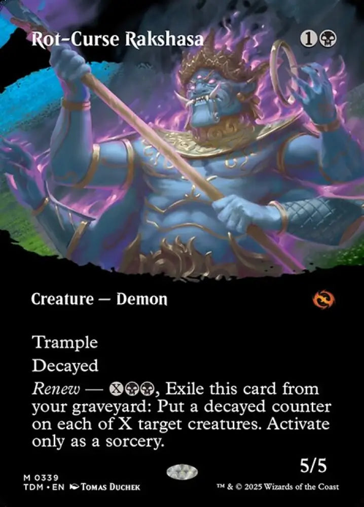 Rot-Curse Rakshasa (339) [Tarkir: Dragonstorm]