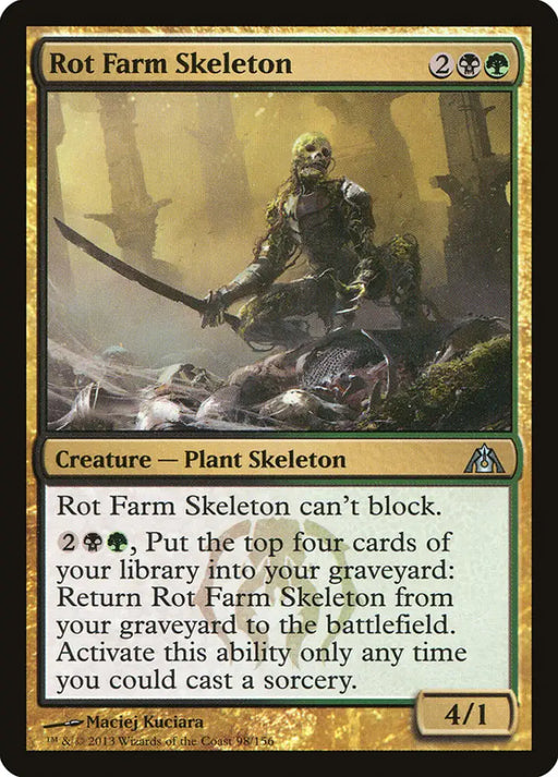 Rot Farm Skeleton [Dragon’s Maze] - MTG Single
