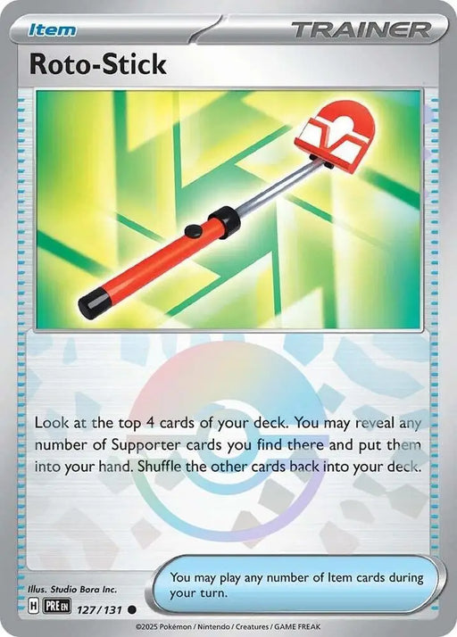 Roto-Stick (127/131) (Poke Ball Pattern) [Scarlet & Violet: Prismatic Evolutions] - Pokemon Single