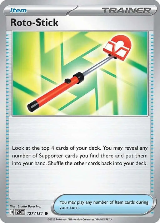 Roto-Stick (127/131) [Scarlet & Violet: Prismatic Evolutions] - Pokemon Single