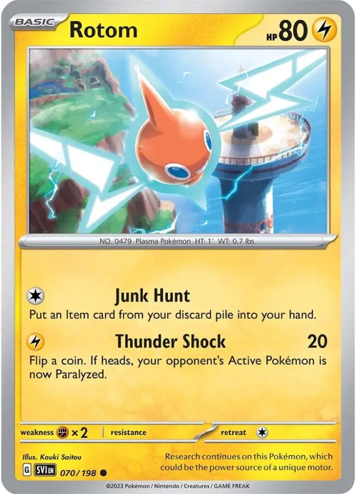 Rotom (070/198) [Scarlet & Violet: Base Set] - Pokemon Single