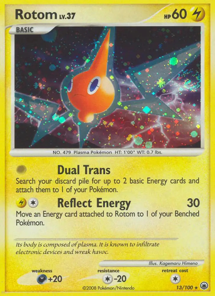 Rotom (13/100) [Diamond & Pearl: Majestic Dawn] - Pokemon Single