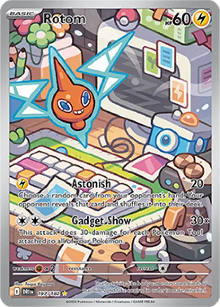 Rotom (197/182) [SV10: Destined Rivals] - Pokemon Single