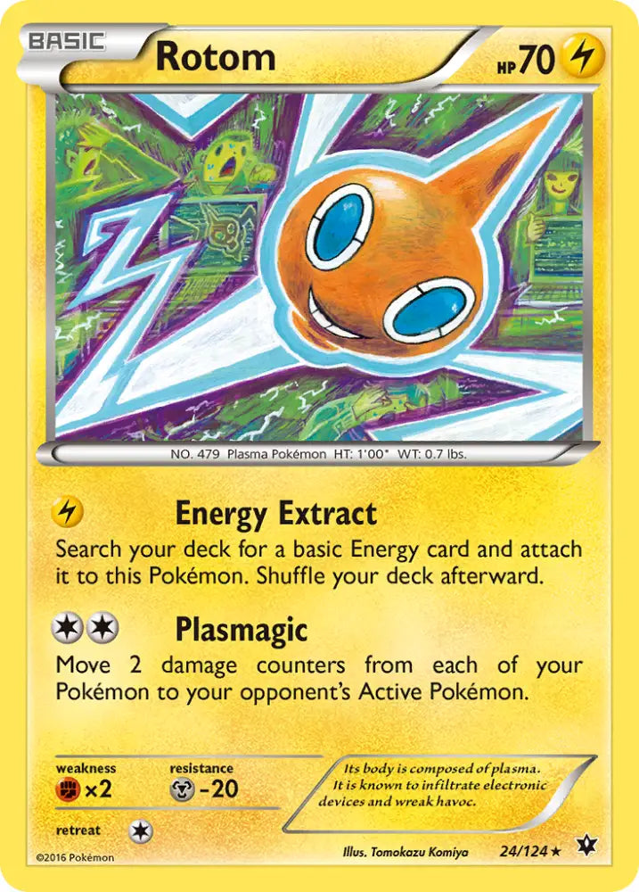 Rotom (24/124) [XY: Fates Collide] - Pokemon Single