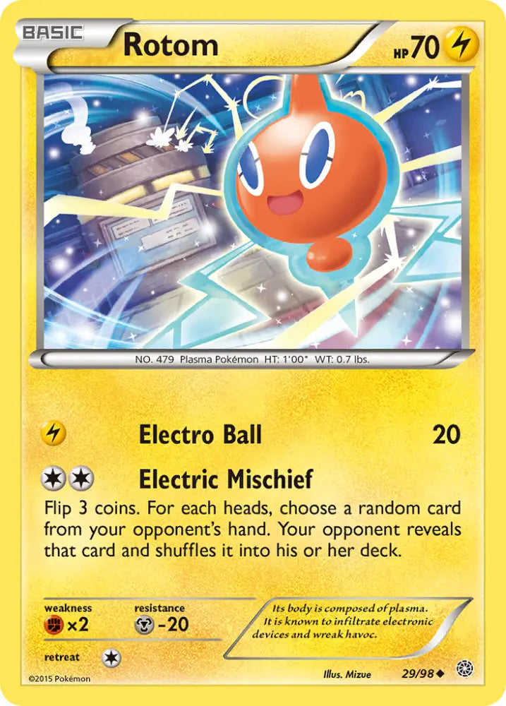 Rotom (29/98) [XY: Ancient Origins] - Pokemon Single