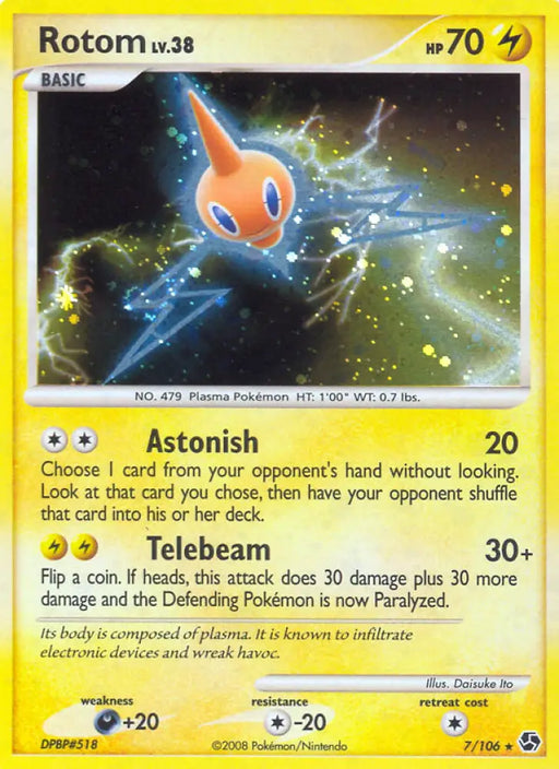 Rotom (7/106) [Diamond & Pearl: Great Encounters] - Pokemon Single