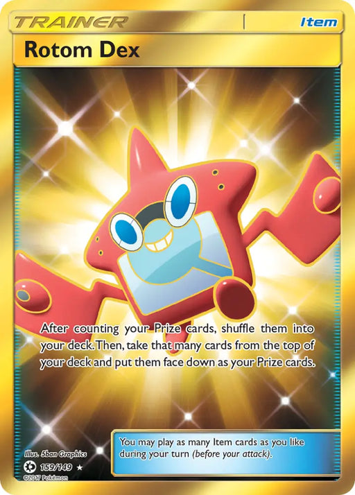 Rotom Dex (159/149) [Sun & Moon: Base Set] - Pokemon Single