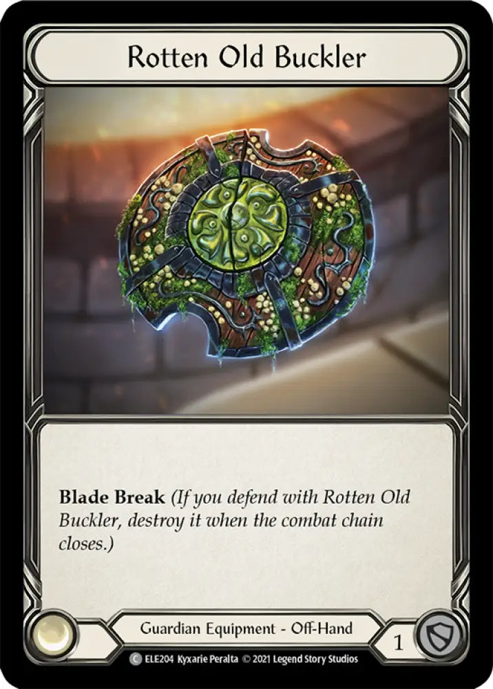 Rotten Old Buckler [Tales of Aria 1st Edition] 1st Edition Normal - Flesh And Blood Single