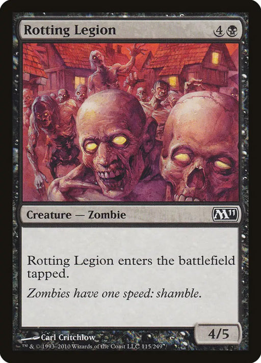 Rotting Legion [Magic 2011] - MTG Single