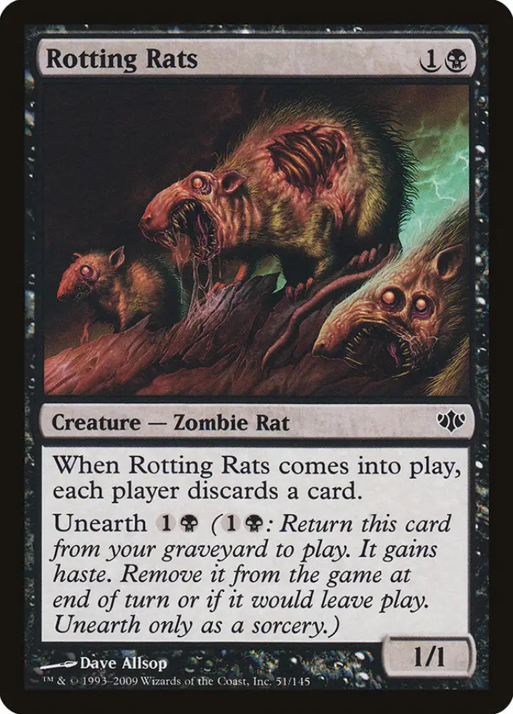 Rotting Rats [Conflux] - MTG Single