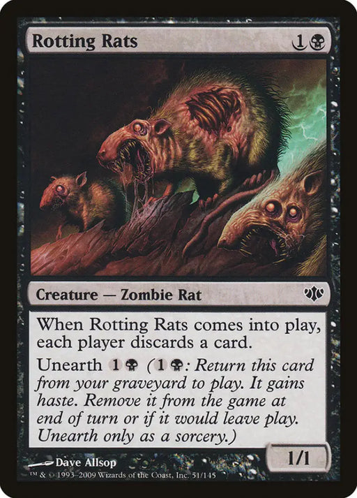 Rotting Rats [Conflux] - MTG Single