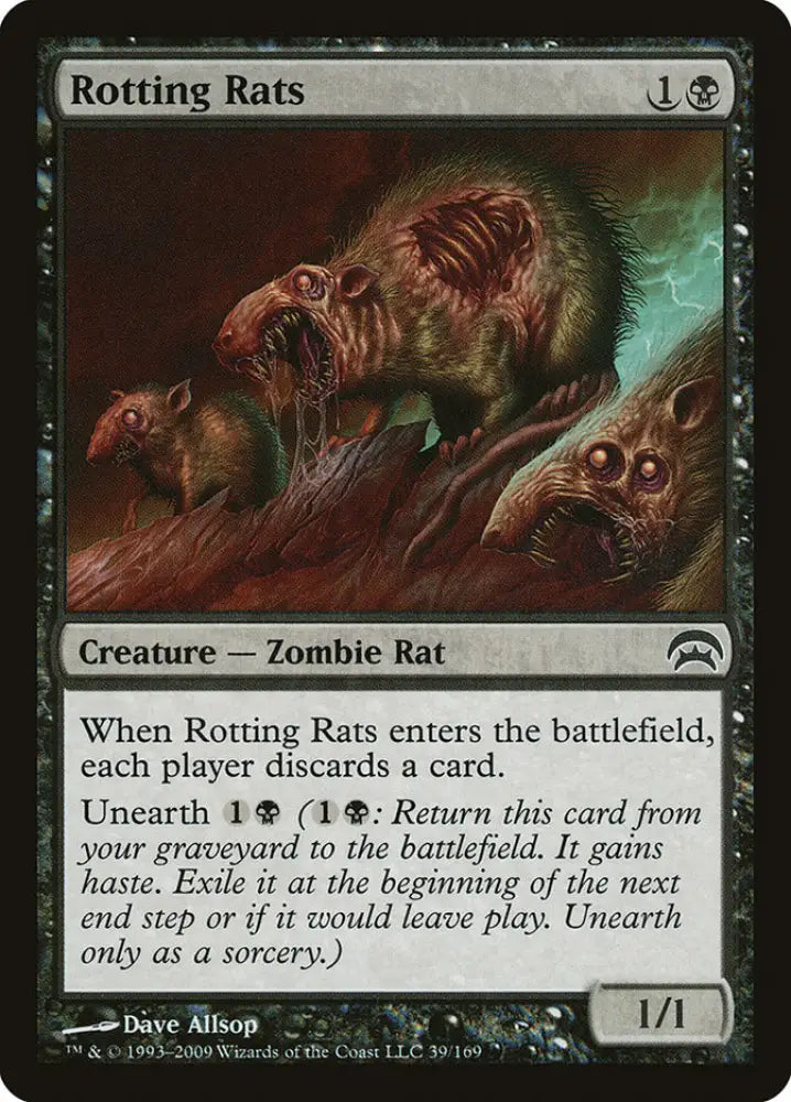 Rotting Rats [Planechase] - MTG Single