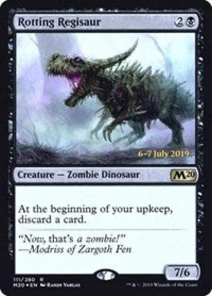 Rotting Regisaur (111) [Prerelease Cards]