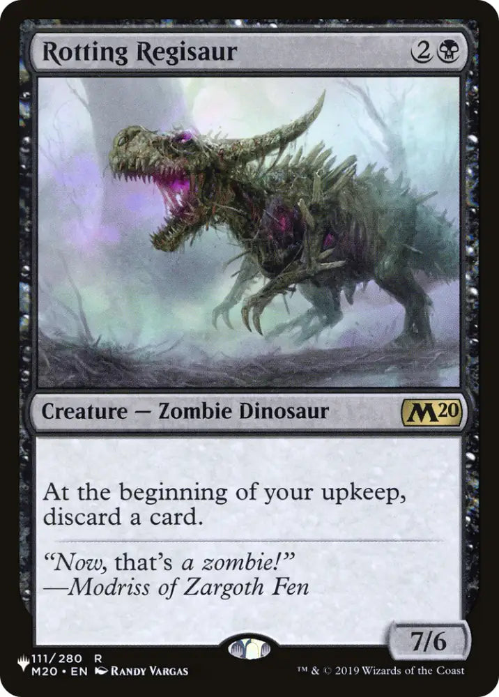 Rotting Regisaur [The List] - MTG Single