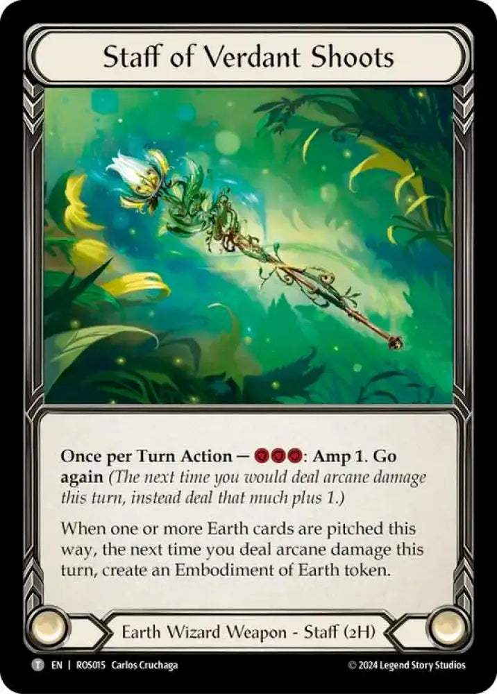 Rotwood Reaper // Staff of Verdant Shoots [Rosetta] - Flesh And Blood Single