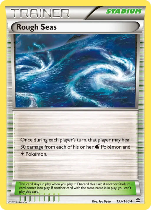 Rough Seas (137/160) [XY: Primal Clash] - Pokemon Single