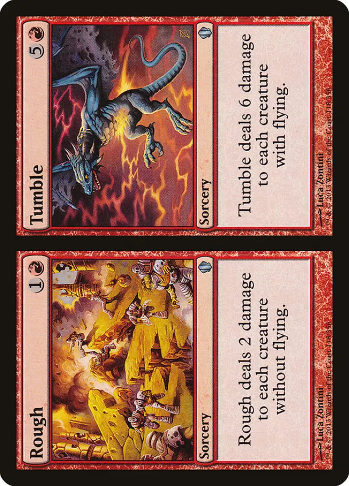 Rough // Tumble [Commander 2013] - MTG Single