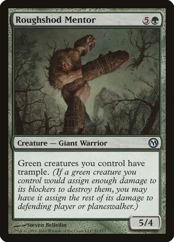 Roughshod Mentor [Duels of the Planeswalkers] - MTG Single