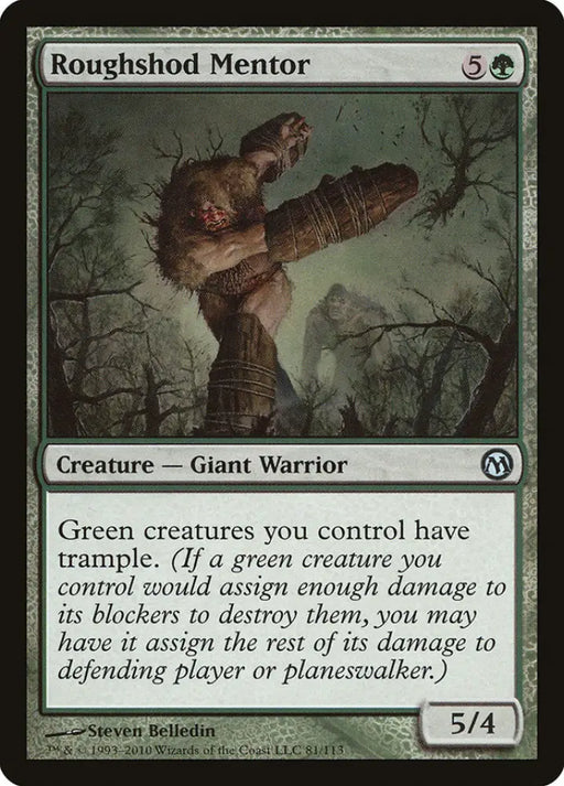 Roughshod Mentor [Duels of the Planeswalkers] - MTG Single