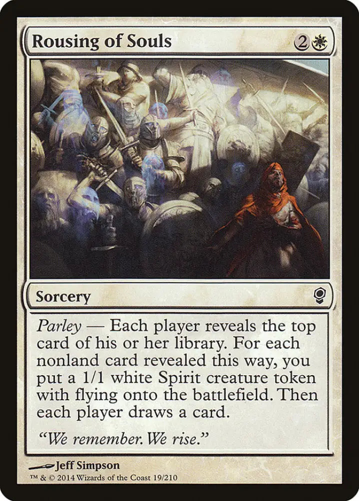 Rousing of Souls [Conspiracy] - MTG Single