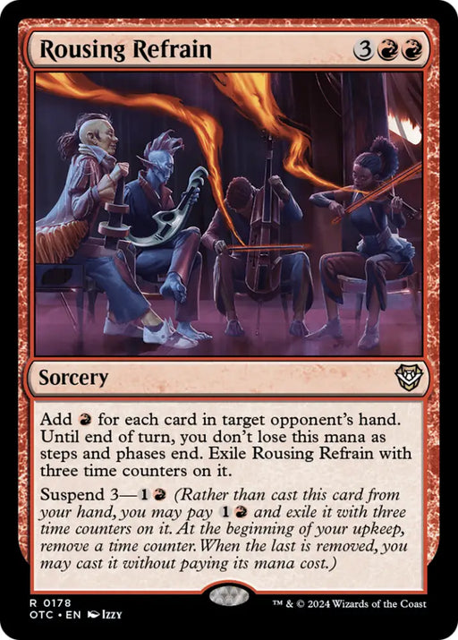 Rousing Refrain [Outlaws of Thunder Junction Commander] - MTG Single