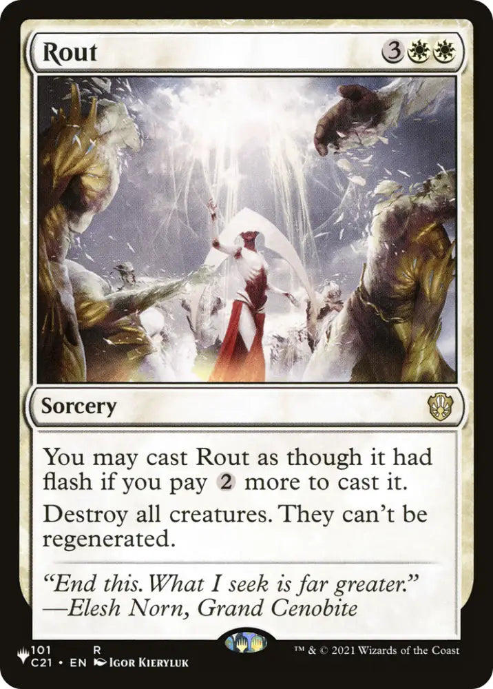 Rout (C21) [The List] - MTG Single