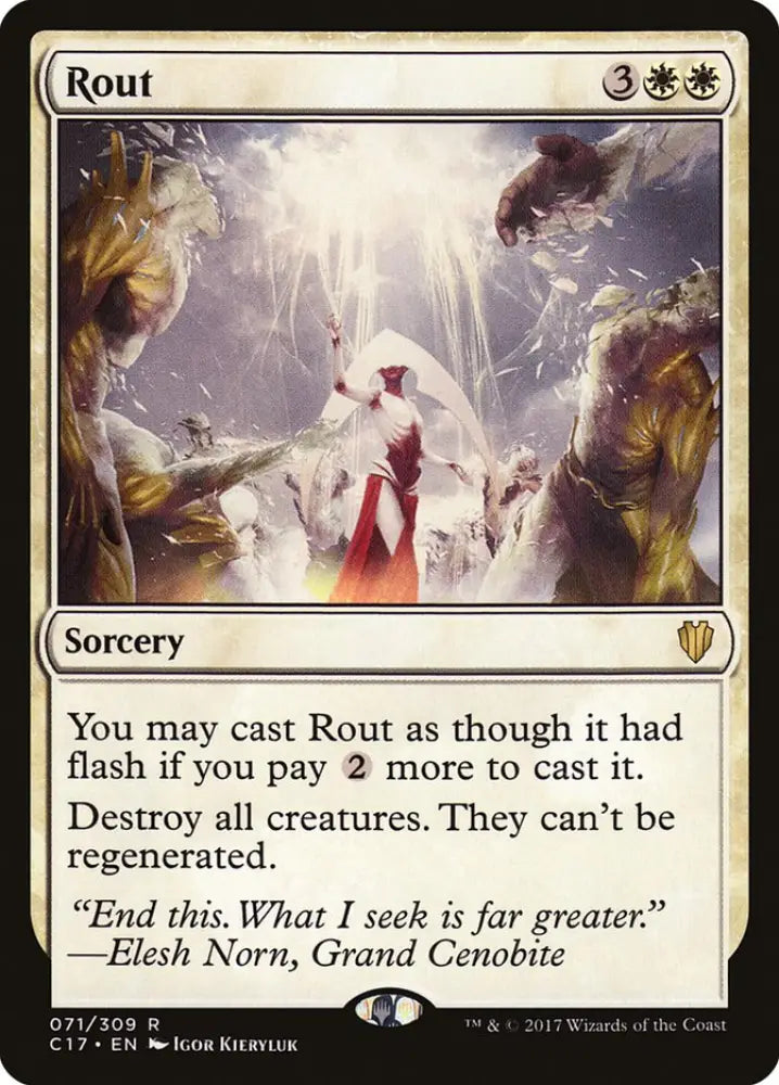 Rout [Commander 2017] - MTG Single
