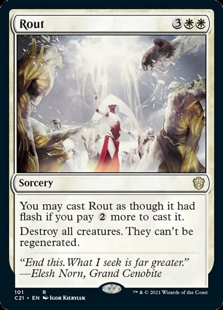 Rout [Commander 2021] - MTG Single