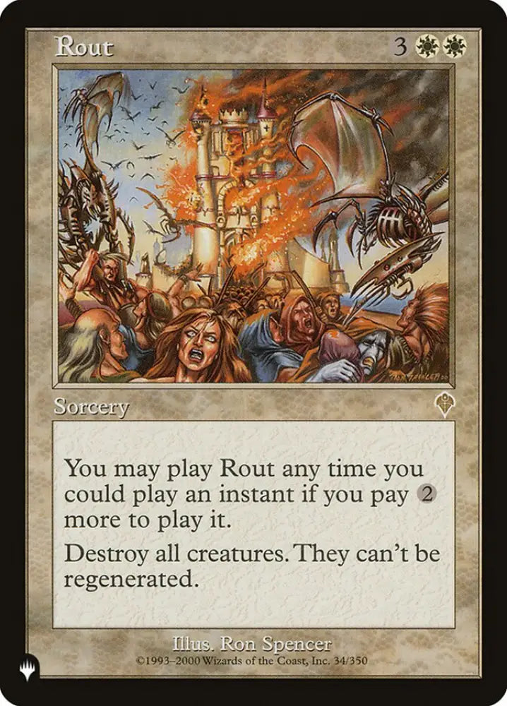 Rout [The List] - MTG Single