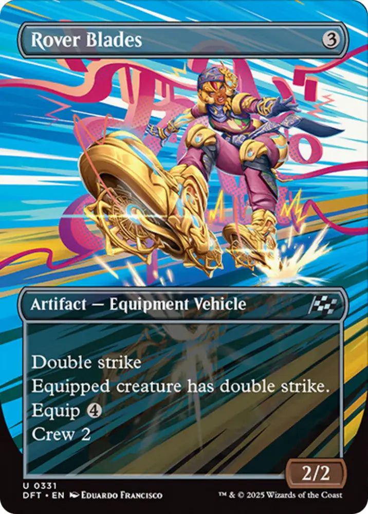 Rover Blades (Borderless) [Aetherdrift] - MTG Single