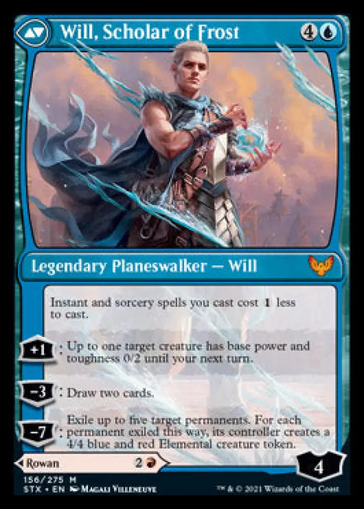 Rowan Scholar of Sparks // Will Scholar of Frost [Strixhaven: School of Mages] - MTG Single