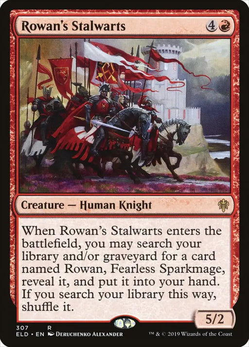 Rowan’s Stalwarts [Throne of Eldraine] - MTG Single