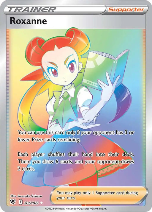 Roxanne (206/189) [Sword & Shield: Astral Radiance] - Pokemon Single