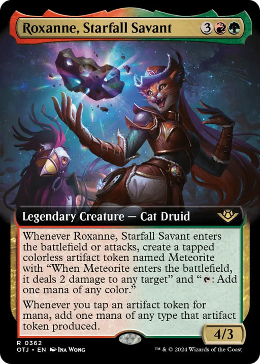 Roxanne Starfall Savant (Extended Art) [Outlaws of Thunder Junction] - MTG Single