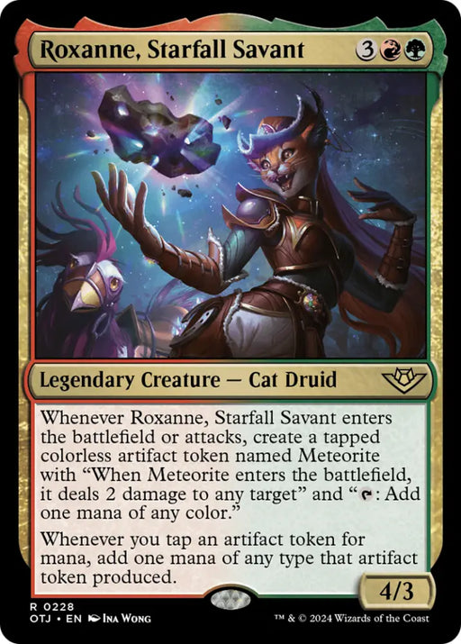 Roxanne Starfall Savant [Outlaws of Thunder Junction] - MTG Single