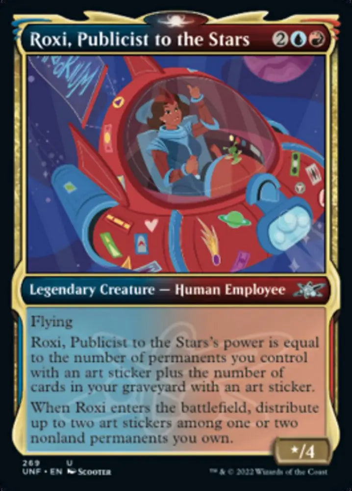 Roxi Publicist to the Stars (Showcase) [Unfinity] - MTG Single