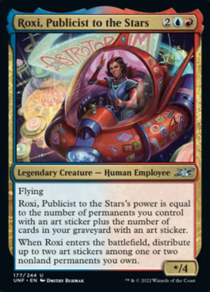 Roxi Publicist to the Stars [Unfinity] - MTG Single