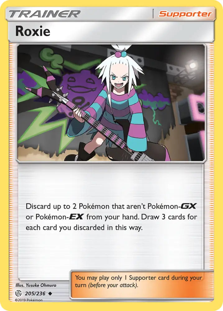 Roxie (205/236) [Sun & Moon: Cosmic Eclipse] - Pokemon Single