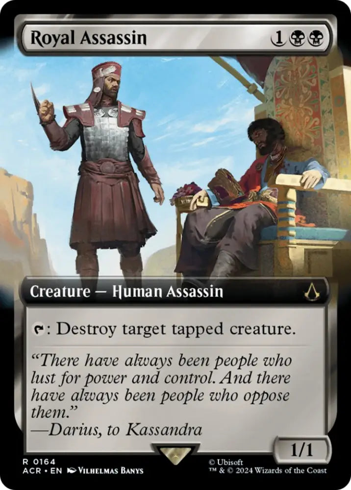 Royal Assassin (Extended Art) [Assassin’s Creed] - MTG Single