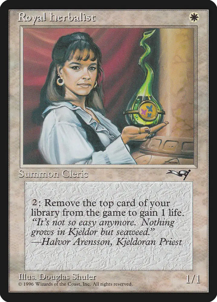Royal Herbalist (Female) [Alliances] - MTG Single