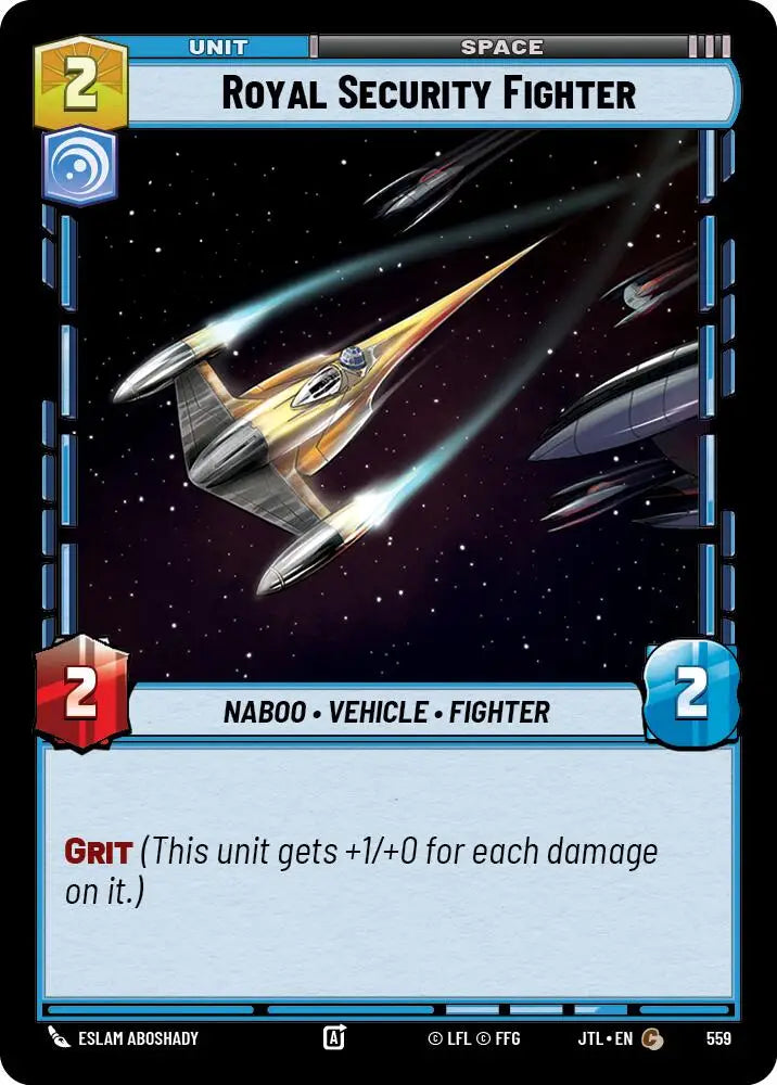 Royal Security Fighter (Foil) (559) [Jump to Lightspeed] - Star Wars: Unlimited Single