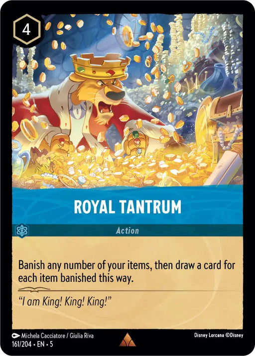 Royal Tantrum (161/204) [Shimmering Skies] - Lorcana Single