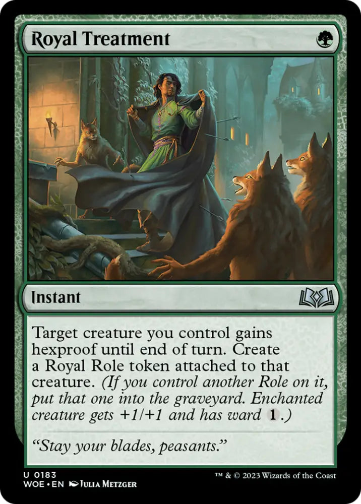 Royal Treatment [Wilds of Eldraine] - MTG Single