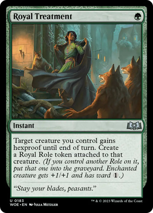 Royal Treatment [Wilds of Eldraine] - MTG Single