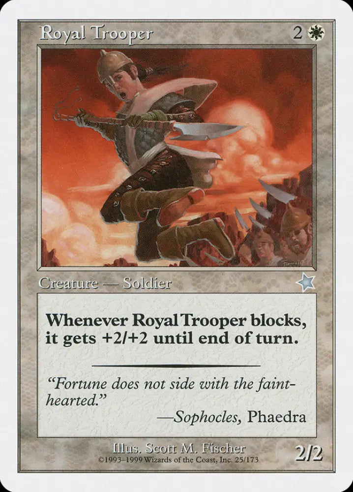 Royal Trooper [Starter 1999] - MTG Single